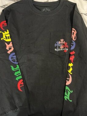 Chrome Hearts rainbow long sleeve